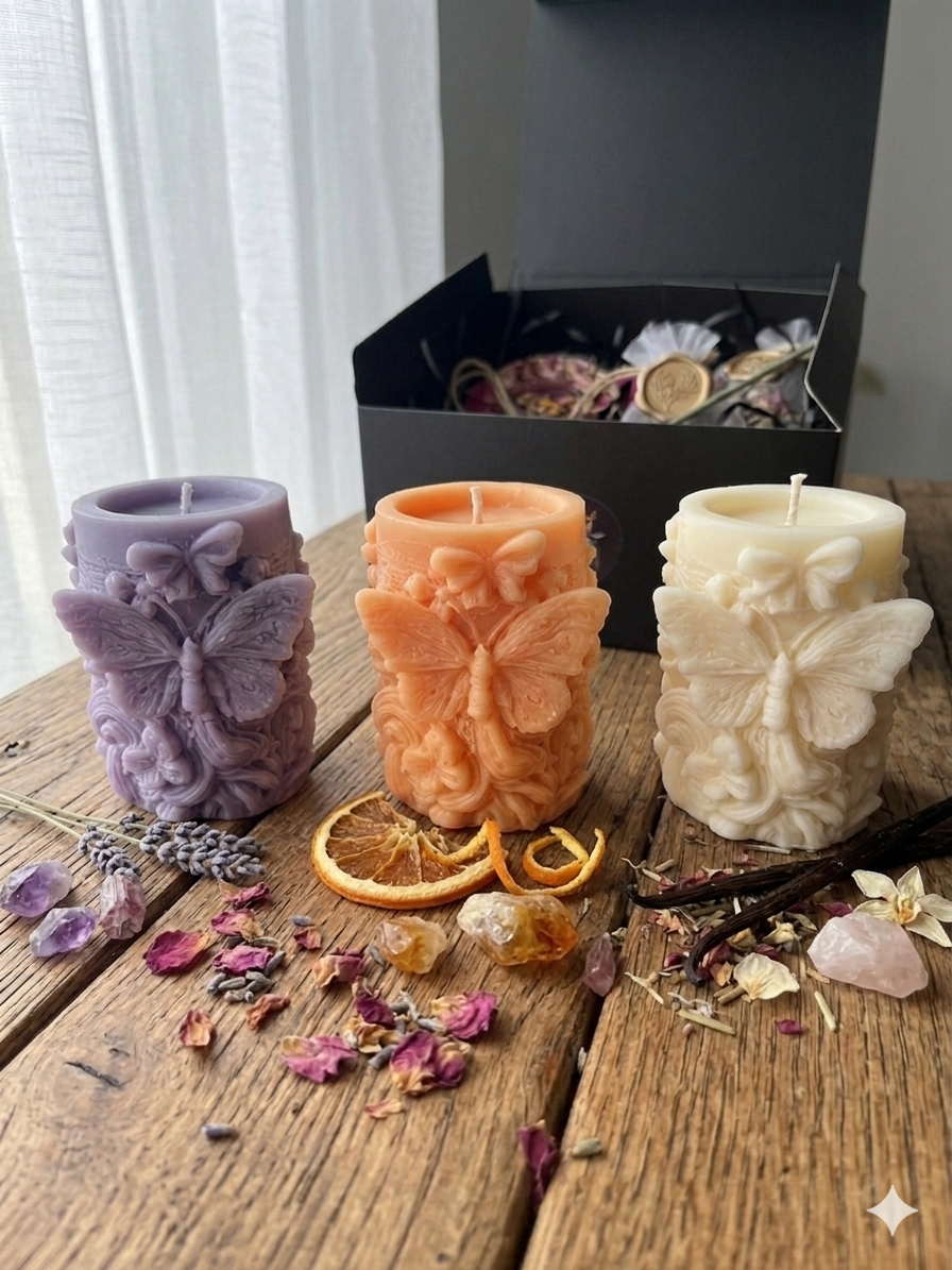 Bougie sculpter parfumée